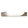 3.5ft x 8ft Wide Half-Pipe Skateboard Ramp by OC Ramps