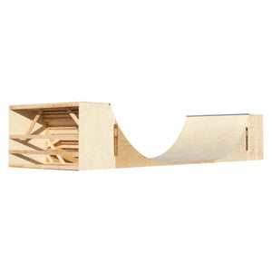 5ft Tall Half-Pipe Skateboard Ramp by OC Ramps