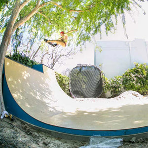 5ft Tall Half-Pipe Skateboard Ramp by OC Ramps