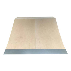 3ft x 8ft Banked Skateboard Ramp by OC Ramps