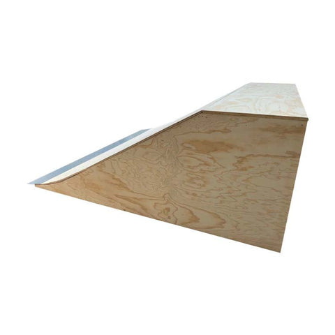 Image of 3ft x 8ft Banked Skateboard Ramp by OC Ramps