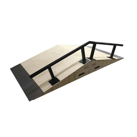 Image of 8ft Bump to Rail Skateboard Ramp by OC Ramps