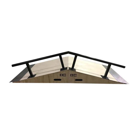 Image of 8ft Bump to Rail Skateboard Ramp by OC Ramps