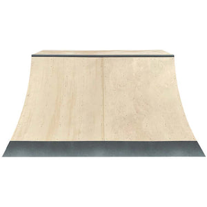 Dave & Cody 8ft Quarter Pipe Skateboard Ramp by OC Ramps