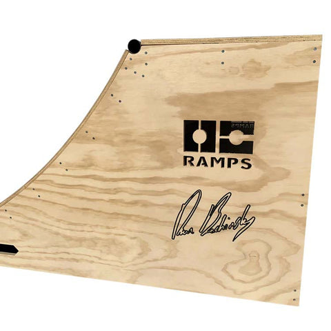 Image of Dave & Cody 8ft Quarter Pipe Skateboard Ramp by OC Ramps