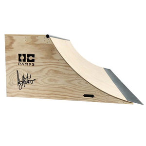 Dave & Cody 8ft Quarter Pipe Skateboard Ramp by OC Ramps