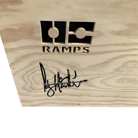 Image of Dave & Cody 8ft Quarter Pipe Skateboard Ramp by OC Ramps