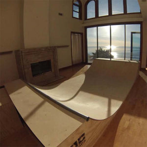 Garage Mini Half-Pipe Skateboard Ramp by OC Ramps