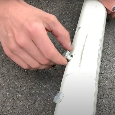 Image of Glow in the Dark Round Skateboard Rail by OC Ramps