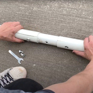 Glow in the Dark Round Skateboard Rail by OC Ramps