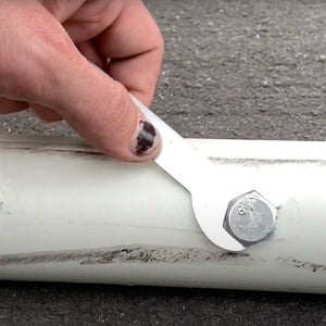 Glow in the Dark Round Skateboard Rail by OC Ramps