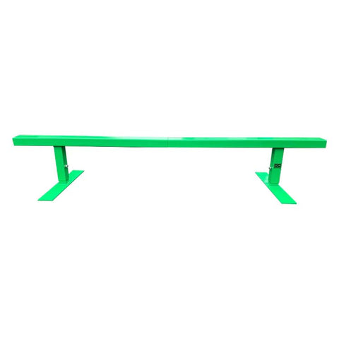 Image of 6ft Green Monster Flat Skateboard Rail by OC Ramps