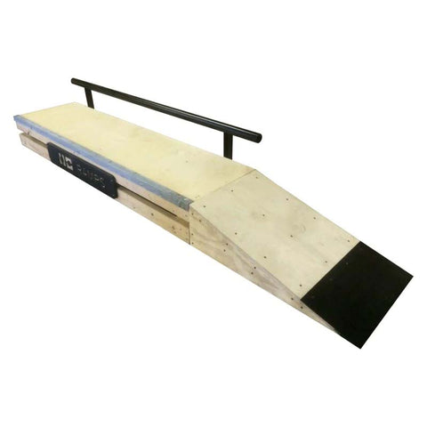 Image of 6ft Skateboard Grind Rail Launch Combo Box by OC Ramps