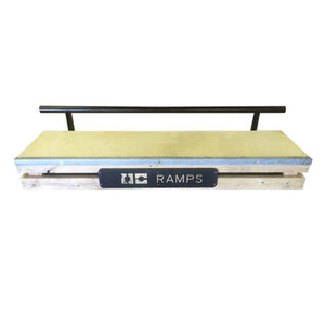 6ft Skateboard Grind Rail Launch Combo Box by OC Ramps