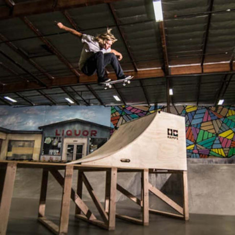Image of (TWO) 3ft x 6ft Quarter Pipe Skateboard Ramps by OC Ramps