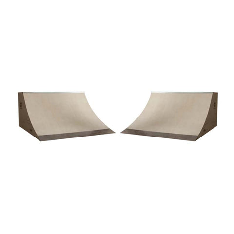 Image of (TWO) 3ft x 6ft Quarter Pipe Skateboard Ramps by OC Ramps