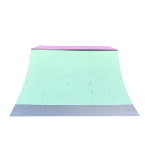 Image of 2.5ft x 6ft Unicorn Quarter Pipe Skateboard Ramp by OC Ramps