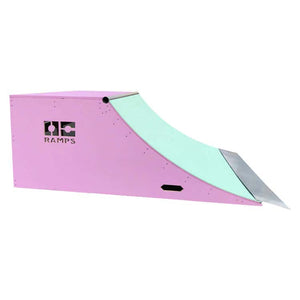 2.5ft x 6ft Unicorn Quarter Pipe Skateboard Ramp by OC Ramps