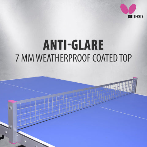 Image of Butterfly Park Outdoor Ping Pong Table
