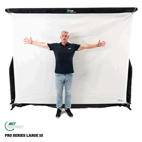 Image of Pro Series V2 Large Golf Simulator Impact Flex Screen by The Net Return