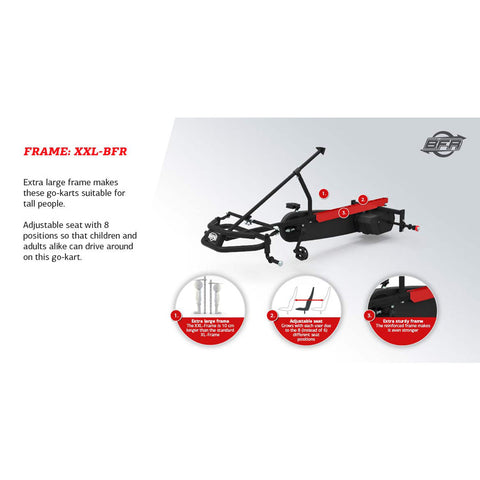 Image of Berg X-Treme XXL BFR Pedal Kart