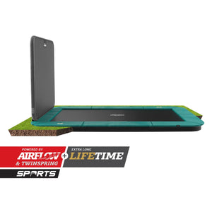 Berg Ultim Champion FlatGround 16ft In-Ground Trampoline