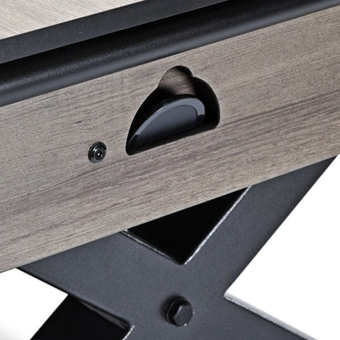 Image of Brunswick Premier Weathered Oak Air Hockey Table