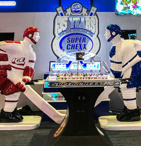 Image of NHL® Licensed Super Chexx PRO® Bubble Hockey Table