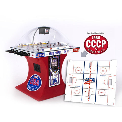 Image of Licensed "Miracle on Ice™" Edition Super Chexx PRO® Bubble Ice Hockey Table