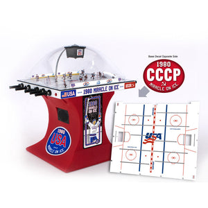 Licensed "Miracle on Ice™" Edition Super Chexx PRO® Bubble Ice Hockey Table