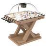 Premium Licensed "Miracle on Ice™" Edition Super Chexx PRO® Solid Wood Bubble Ice Hockey Table