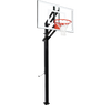 Extreme Series 48" In Ground Basketball Hoop - Glass Backboard