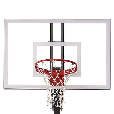 Image of Extreme Series 54" In Ground Basketball Hoop - Glass Backboard