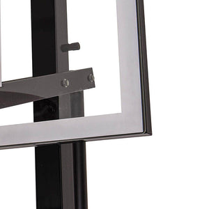 Extreme Series 54" In Ground Basketball Hoop - Glass Backboard
