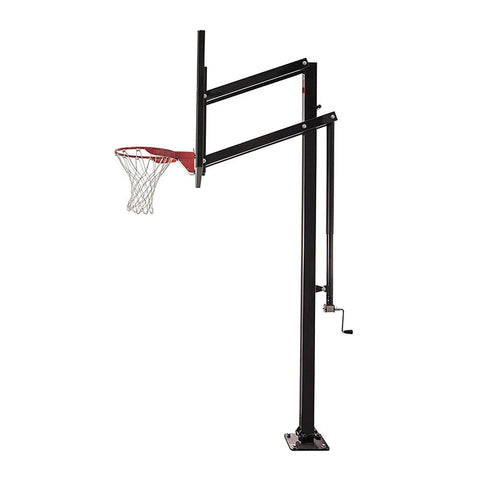 Image of Extreme Series 54" In Ground Basketball Hoop - Glass Backboard